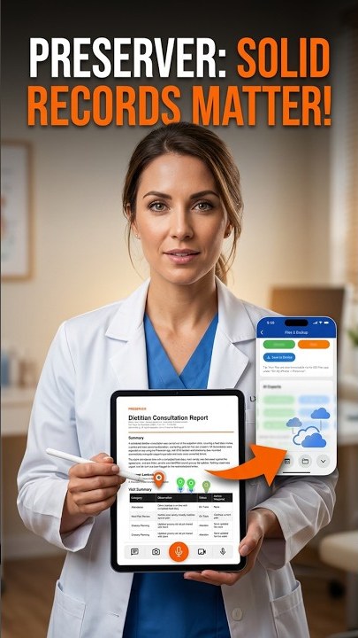 Dietitians — Preserver field evidence report