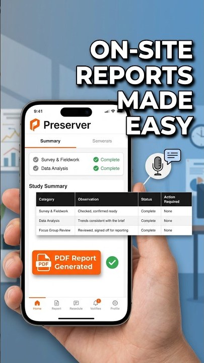 Market Researchers — Preserver field evidence report
