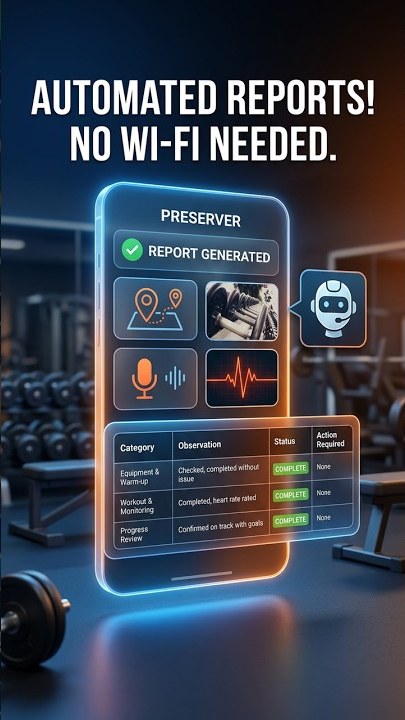 Personal Trainers — Preserver field evidence report